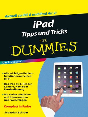 cover image of iPad Tipps und Tricks für Dummies